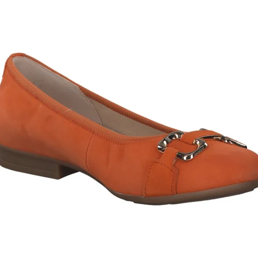 Gabor Comfort 42.462, Ballerinas, Damen, orange