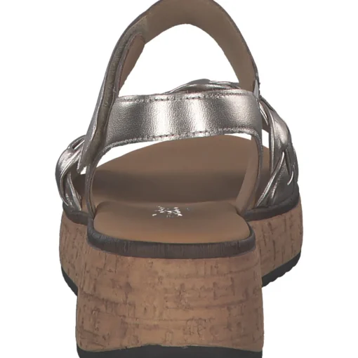 Gabor Comfort 62.829, Keilsandaletten, Damen, puder