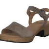 Gabor Comfort 22.071, Plateau-Sandaletten, Damen, sesamo