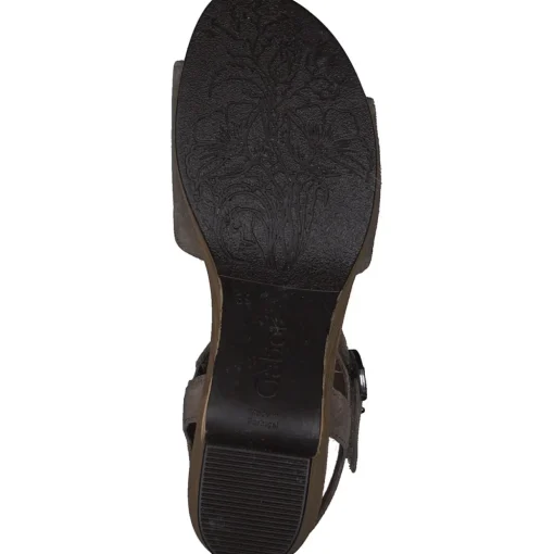 Gabor Comfort 22.071, Plateau-Sandaletten, Damen, sesamo