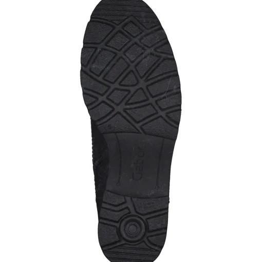 Gabor Comfort Rhodos 92.786, Schnürstiefeletten, Damen, schwarz