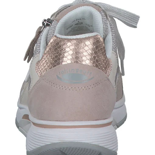 Gabor Comfort Rolling Soft 66.878, Schnürschuhe, Damen, oasi/ivory kombi