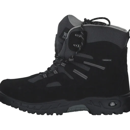 Geka Flake, Stiefel (Kinder), Herren, Schwarz/Grau