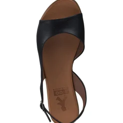 2 Go Shoes 8003813, Keilsandaletten, Damen, Schwarz