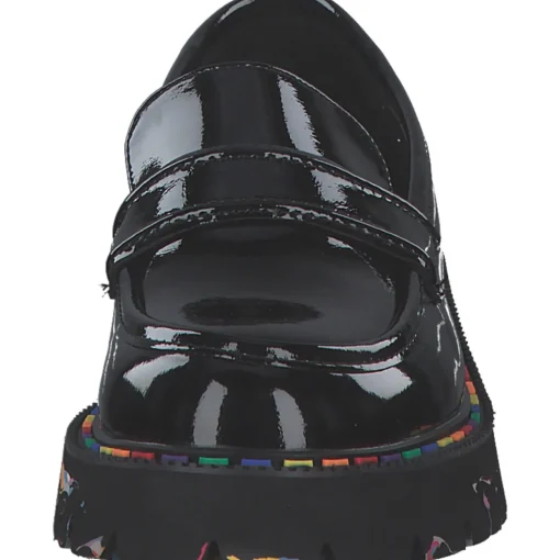 2 Go Shoes 8983401-902, Mokassins, Damen, schwarz (lack)