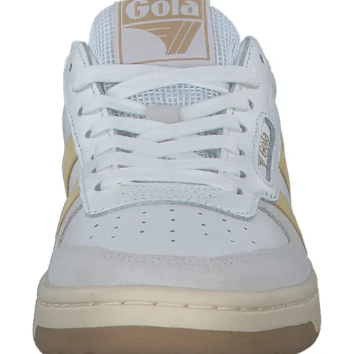 Gola Hawk CLB336, Schnürschuhe, Damen, white/pollen/plum