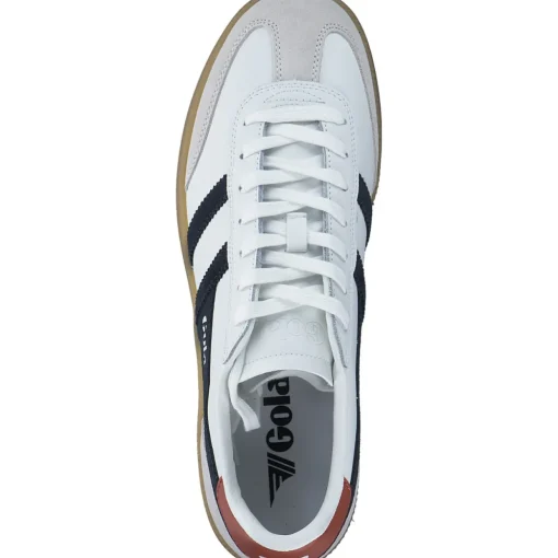 Gola Viper CMB744, Klassische- & Business Schuhe, Herren, White/Navy/Rust/Gum