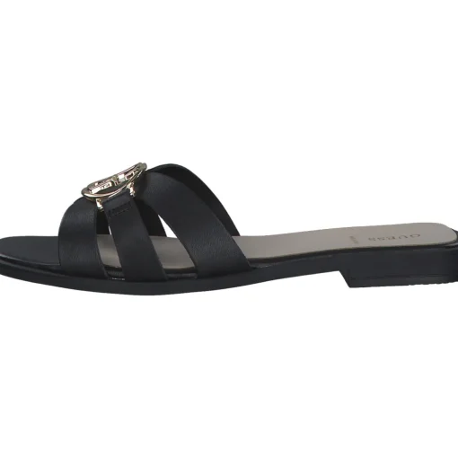 Guess FLJSYM, Pantoletten, Damen, Schwarz