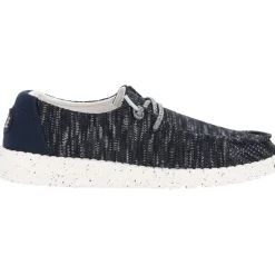Hey Dude 40078, Schnürschuhe, Damen, dunkelblau meliert