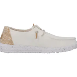 Hey Dude 40059, Schnürschuhe, Damen, white sand