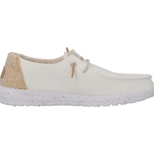 Hey Dude 40059, Schnürschuhe, Damen, white sand