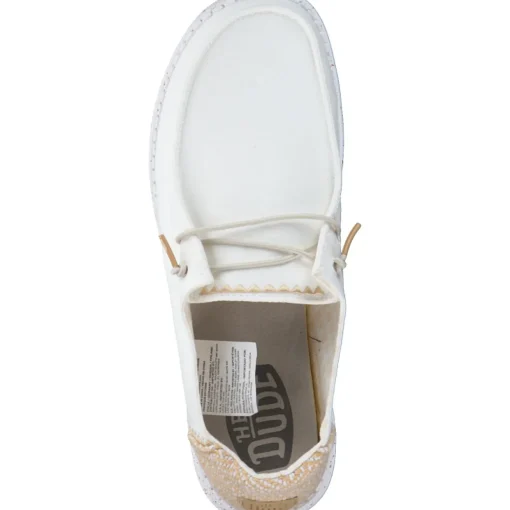 Hey Dude 40059, Schnürschuhe, Damen, white sand