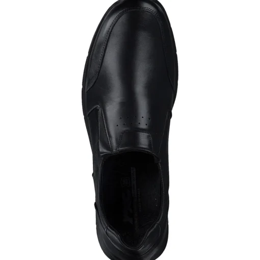 IMAC 551580, Klassische Slipper, Herren, Schwarz