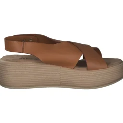 Inuovo 817008, Plateau-Sandaletten, Damen, coconut