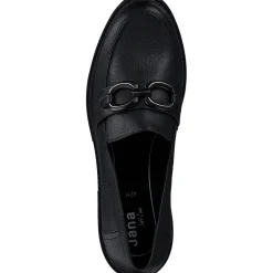 Jana Shoes 24763, Mokassins, Damen, Schwarz
