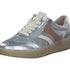 Jana Shoes 23784, Schnürschuhe, Damen, SILVER