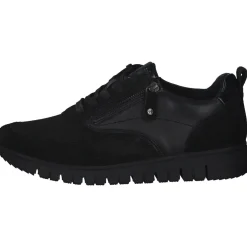 Jana Shoes 83705, Schnürschuhe, Damen, Schwarz