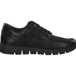 Jana Shoes 23765, Schnürschuhe, Damen, BLACK UNI