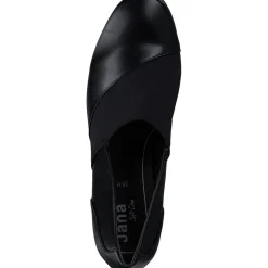 Jana Shoes 24269, Slipper, Damen, black