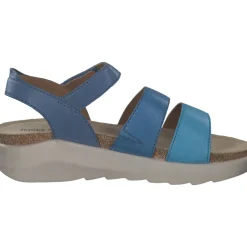 Josef Seibel Celine 06 73406, Keilsandaletten, Damen, BLAU-MULTI