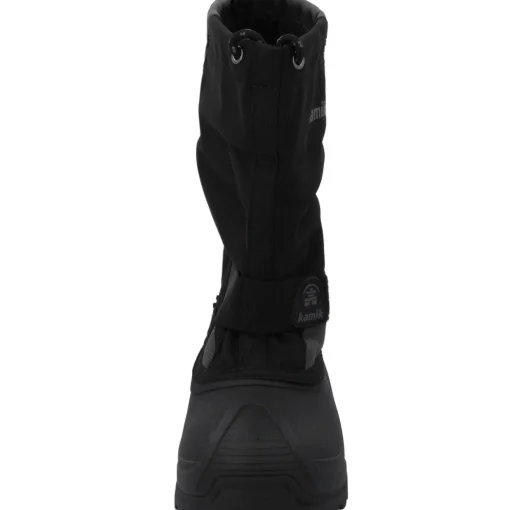 Kamik Snowfox 3WP NF8403/NF4403 M, Winterstiefel, Kinder, Black (Schwarz)