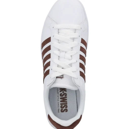 K-Swiss Court Tiebreak 07011, Klassische- & Business Schuhe, Herren, Weiß/Braun