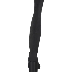 La Strada 2223635-4500 OVERKNEE BOOT, Stiefel, Damen, BLACK /SILVER KNITTED