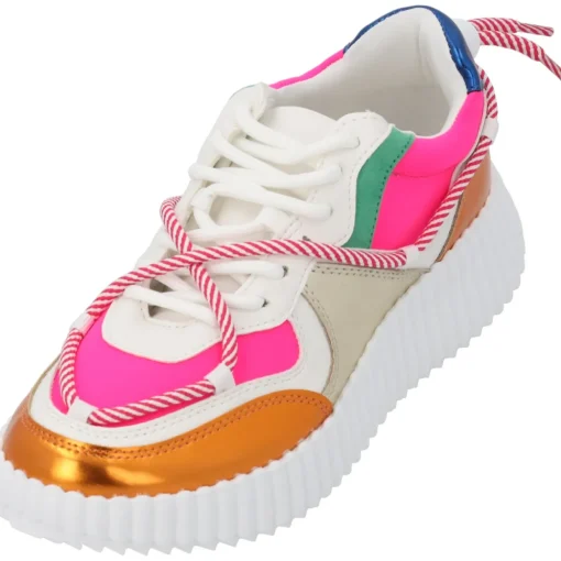 La Strada 2301320, Schnürschuhe, Damen, orange metallica