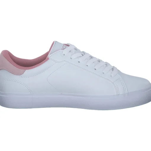 Lacoste Powercourt 49SFA0085, Schnürschuhe, Damen, WHITE/PINK