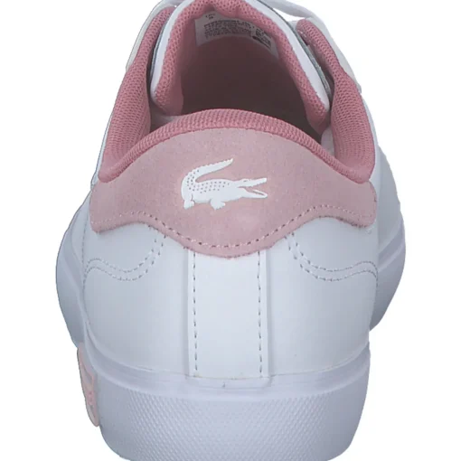 Lacoste Powercourt 49SFA0085, Schnürschuhe, Damen, WHITE/PINK