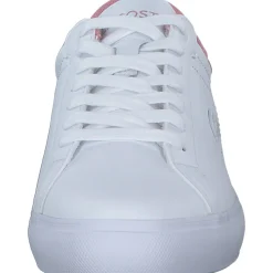 Lacoste Powercourt 49SFA0085, Schnürschuhe, Damen, WHITE/PINK