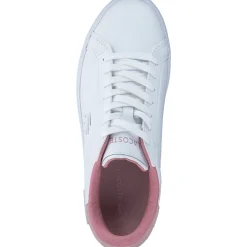 Lacoste Powercourt 49SFA0085, Schnürschuhe, Damen, WHITE/PINK