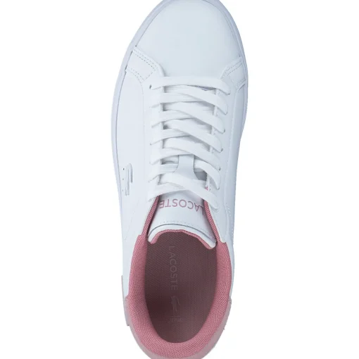 Lacoste Powercourt 49SFA0085, Schnürschuhe, Damen, WHITE/PINK