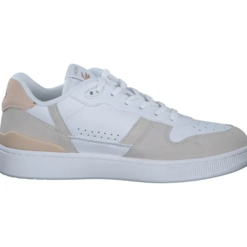 Lacoste T-Clip 48SFA0043, Schnürschuhe, Damen, white/lt pink