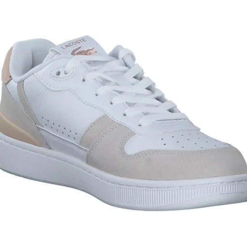 Lacoste T-Clip 48SFA0043, Schnürschuhe, Damen, white/lt pink