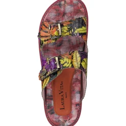 Laura Vita Facucono 22, Pantoletten, Damen, rouge