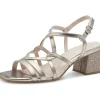 Marco Tozzi 28359, Plateau-Sandaletten, Damen, rose metallic