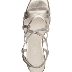 Marco Tozzi 28359, Plateau-Sandaletten, Damen, rose metallic