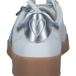 Marco Tozzi 23739-44, Schnürschuhe, Damen, WHITE/LT.BLUE COMB
