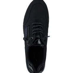 Marco Tozzi 2-23707-41/888, Schnürschuhe, Damen, Blau (Dk.Navy comb)