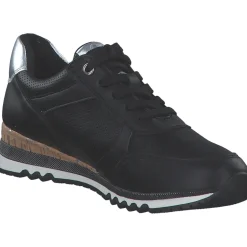 Marco Tozzi 23782, Schnürschuhe, Damen, BLACK/GUN MTL