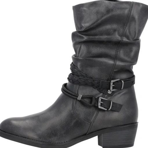 Marco Tozzi 25316, Stiefeletten, Damen, antrazit