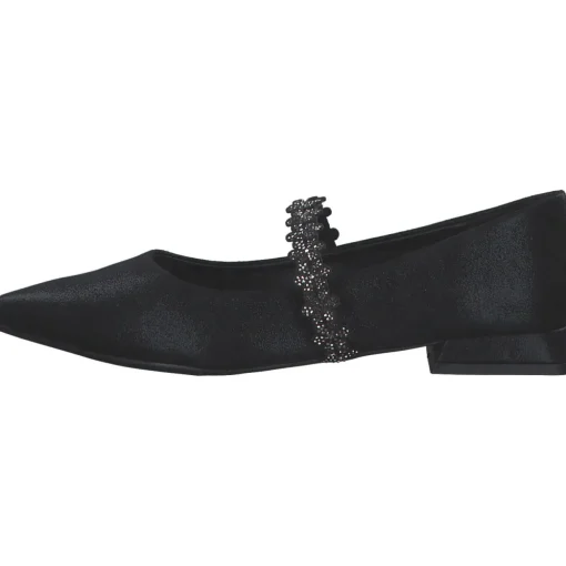 Menbur 25790-01, Ballerinas, Damen, black