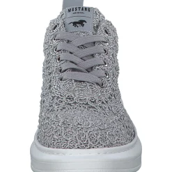 Mustang 1468301, Schnürschuhe, Damen, Grau