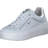 NeroGiardini E513093D, Schnürschuhe, Damen, bianco/argento