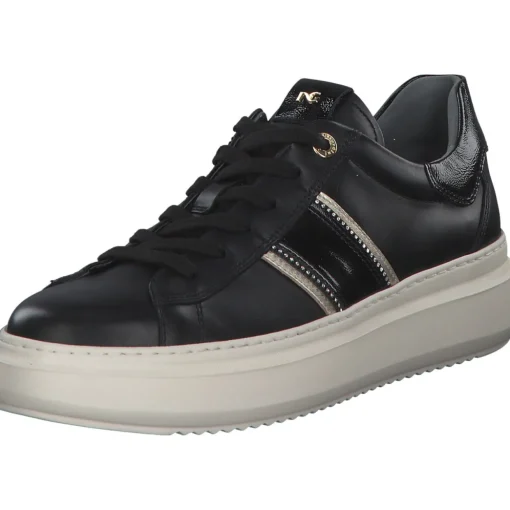 NeroGiardini I308430D, Schnürschuhe, Damen, Schwarz