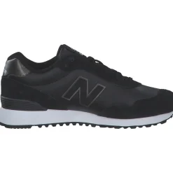 New Balance 515 WL515, Schnürschuhe, Damen, Schwarz (Black)