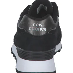 New Balance 515 WL515, Schnürschuhe, Damen, Schwarz (Black)
