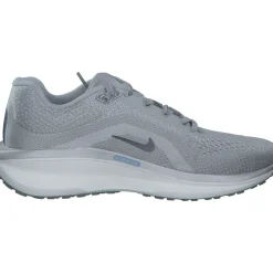 Nike Air Winflo 11 FJ9510, Schnürschuhe, Damen, lt smoke grey/mtlc pewt-pink