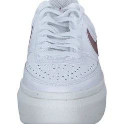 Nike Court Vision DZ5394, Schnürschuhe, Damen, white/team red-sail